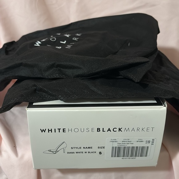 White House Black Market Two-Tone Heels - Picture 10 of 11